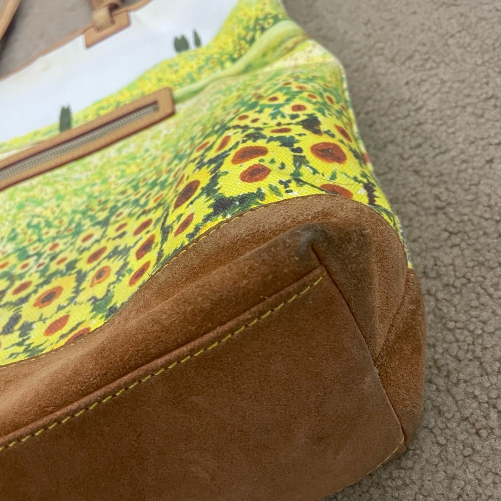 Dooney & Bourke Sunflower Field Tote Bag - Picture 7 of 16